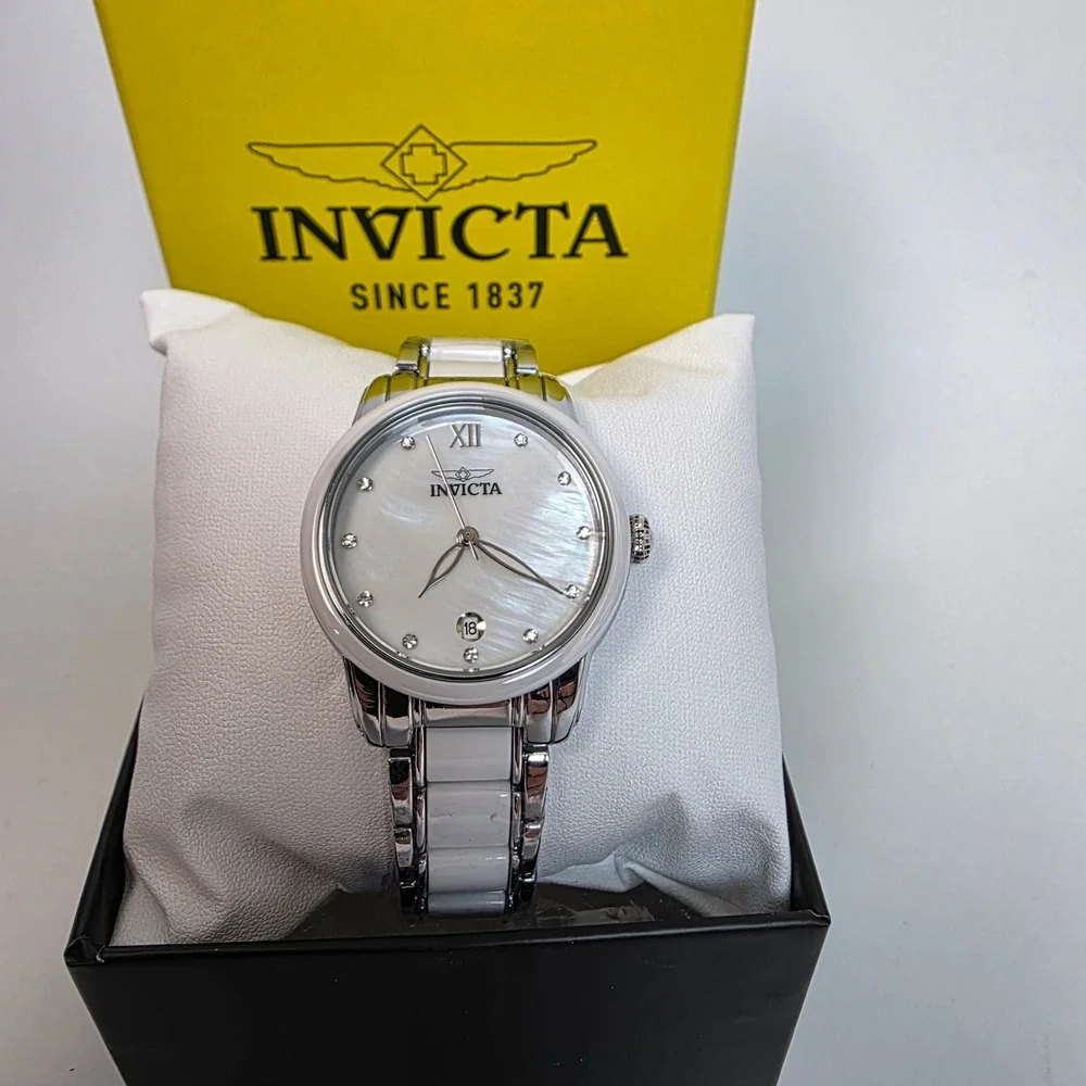 Invicta Celestial Women's Watch 34.7 mm Silver (70341) New